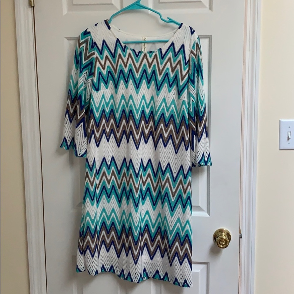 Graduation Chevron Dress